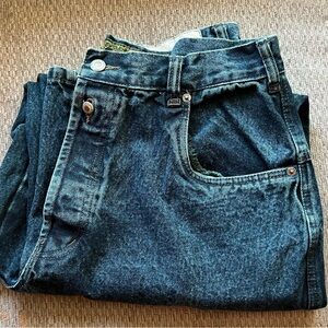 Bugle Boy Men's Relaxed Jeans in Dark Blue